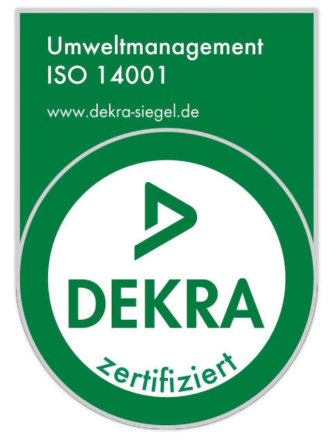 Umweltmanagement ISO-14001 - Dekra zertifiziert Umweltmanagement ISO-14001 - Dekra zertifiziert